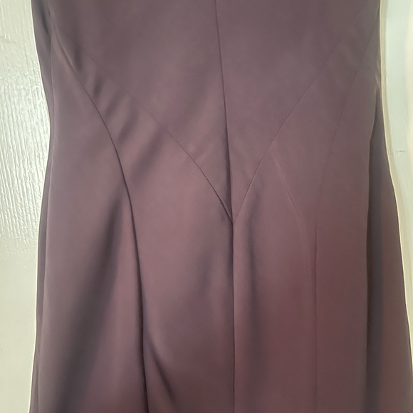 Narcisso Rodriguez • Boat Neck • Sleeveless • Bodycon • Dark Purple Dress - Picture 8 of 12